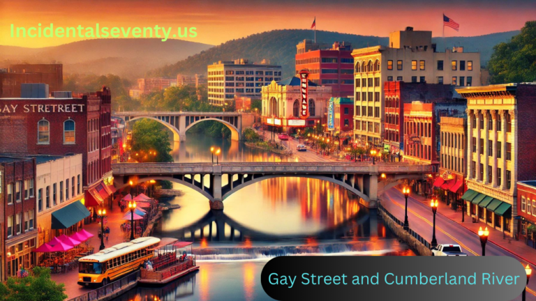 Gay Street and Cumberland River